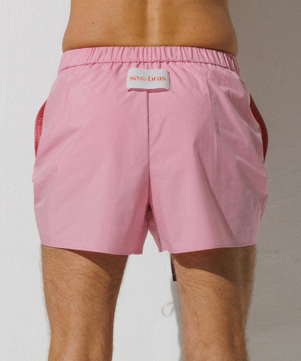 パンツ sombras Curtain Ribon Shorts - Pink Lake Curtain Ribon Shorts - Pink Lake – sombras