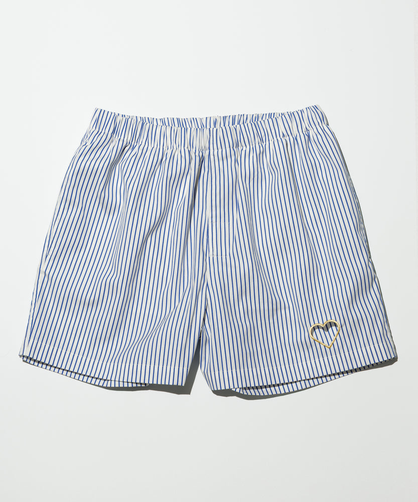 One Point Heart Lace Shorts - Greek Parasol