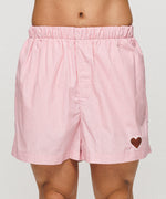 One Point Heart Lace Shorts - Tomate Vivo
