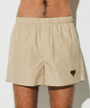 One Point Heart Lace Shorts - Lecce