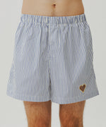 One Point Heart Lace Shorts - Greek Parasol