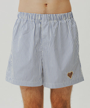 One Point Heart Lace Shorts - Greek Parasol