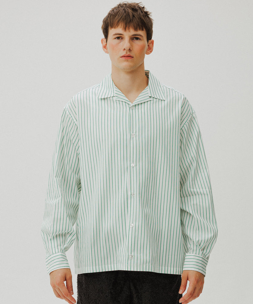 Granada Patio Stripe Long Sleeve Shirt