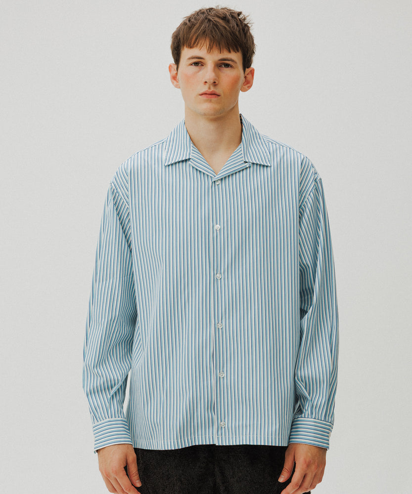 Cappadocia Sky Stripe Long Sleeve Shirt