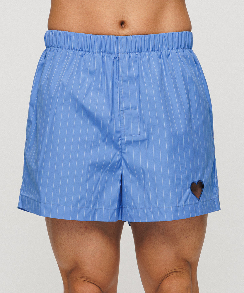 One Point Heart Lace Shorts - Costa Breeze