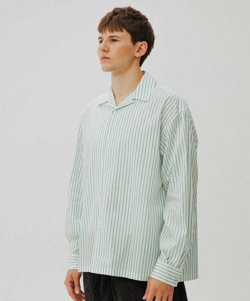 Granada Patio Stripe Long Sleeve Shirt