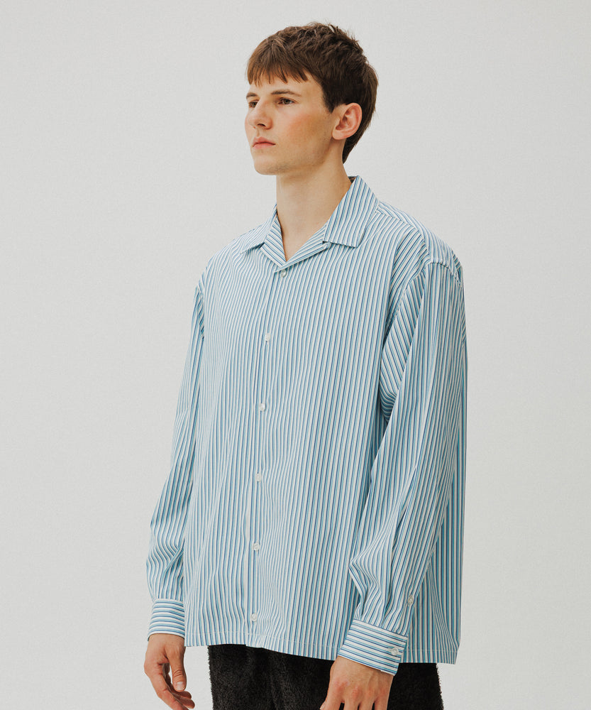 Cappadocia Sky Stripe Long Sleeve Shirt