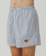 One Point Heart Lace Shorts - Greek Parasol