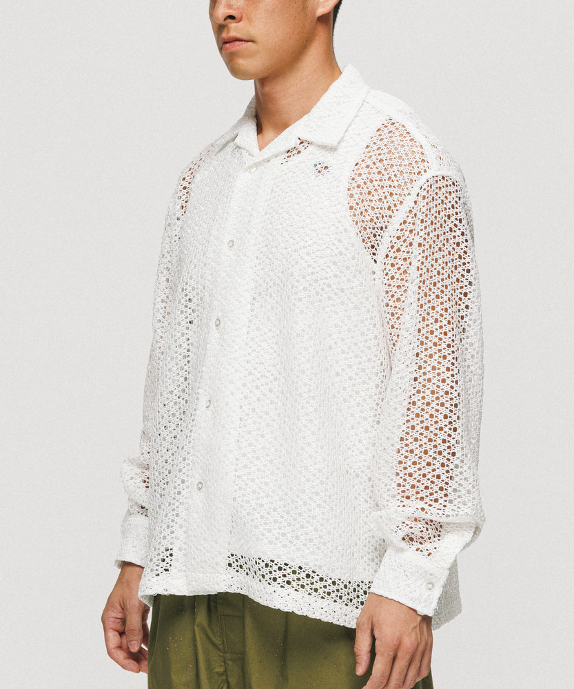 Summer White Lace Shirt