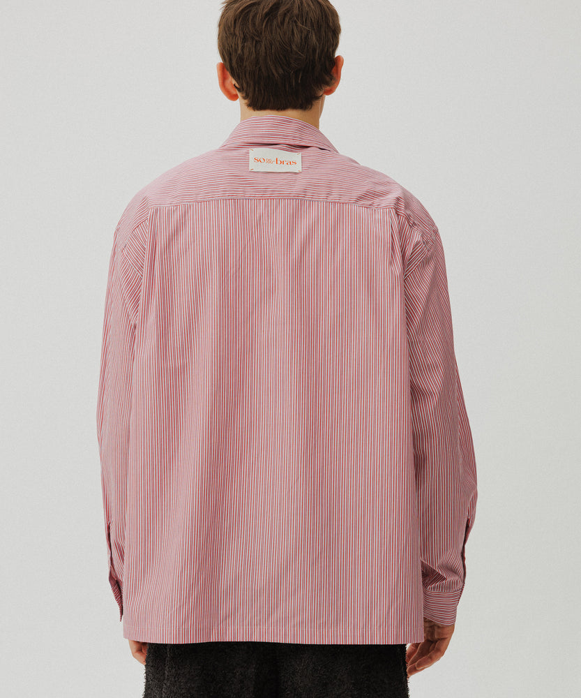 Sunrise Balloon Stripe Long Sleeve Shirt