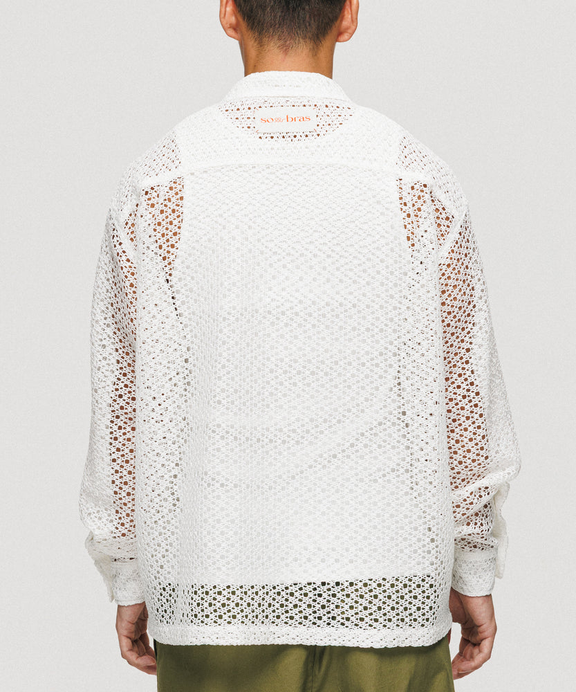 Summer White Lace Shirt