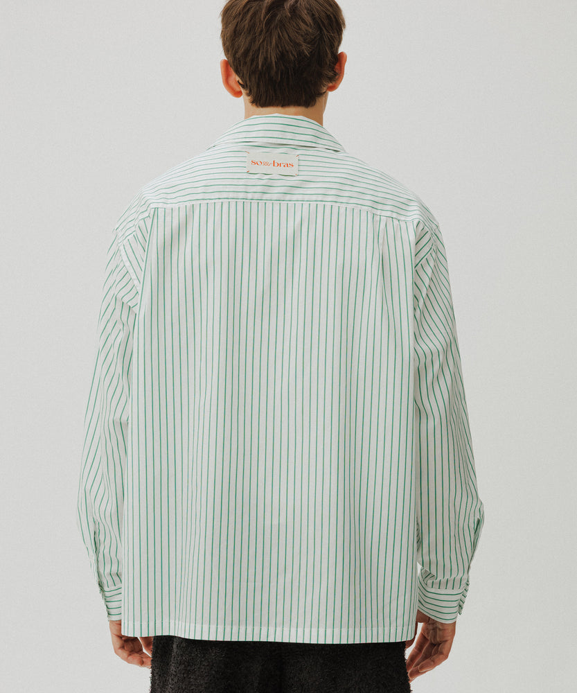 Granada Patio Stripe Long Sleeve Shirt