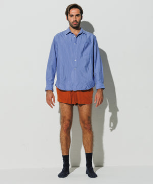 Silk-like Boxer Shorts - Orange Dust