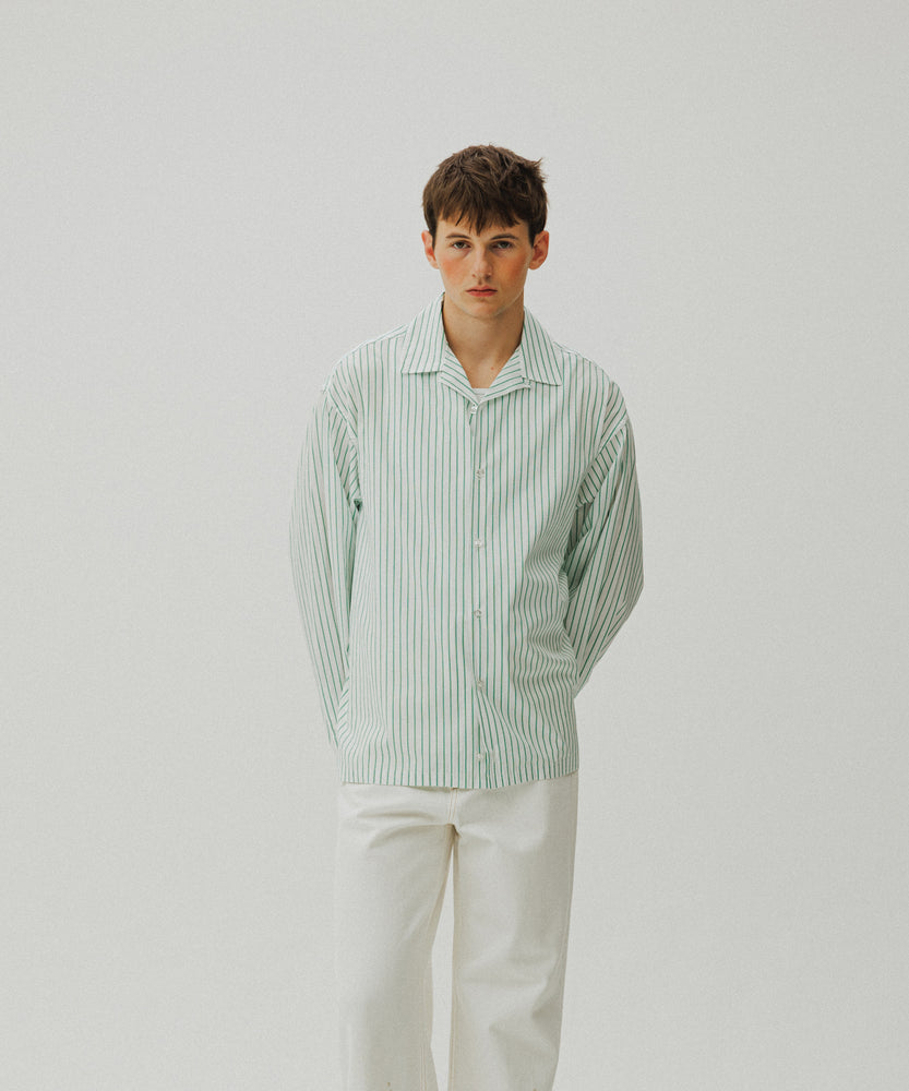 Granada Patio Stripe Long Sleeve Shirt