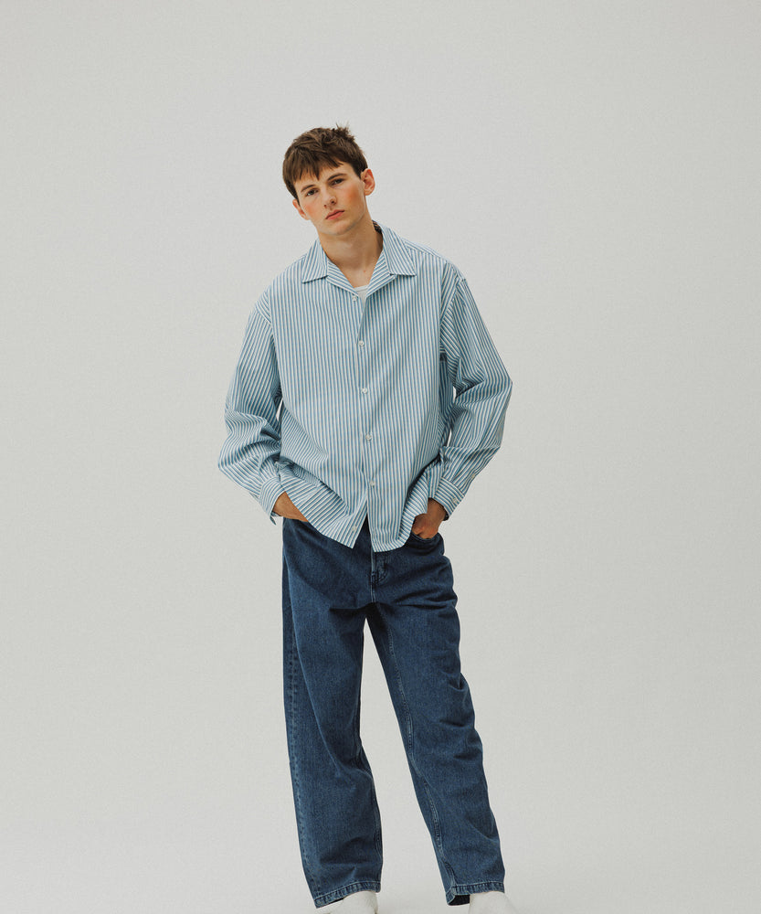 Cappadocia Sky Stripe Long Sleeve Shirt