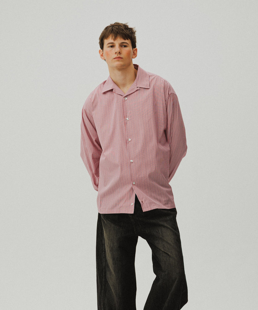 Sunrise Balloon Stripe Long Sleeve Shirt