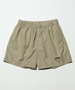One Point Heart Lace Shorts - Sage