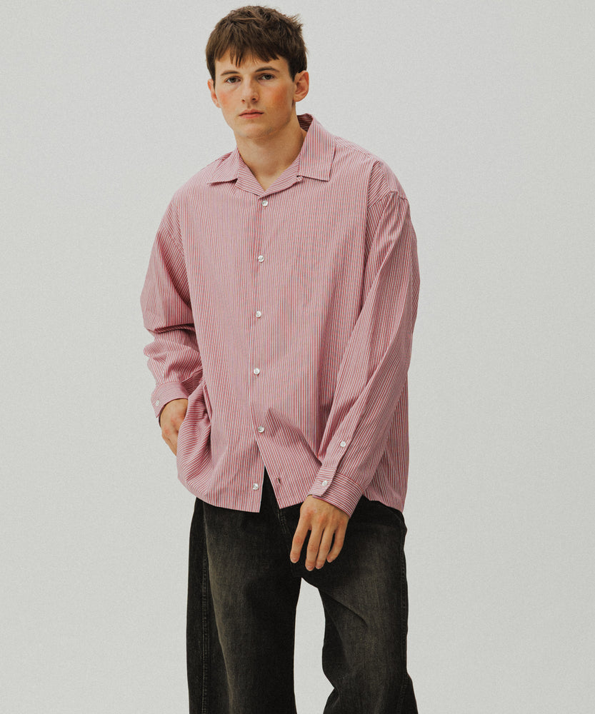 Sunrise Balloon Stripe Long Sleeve Shirt