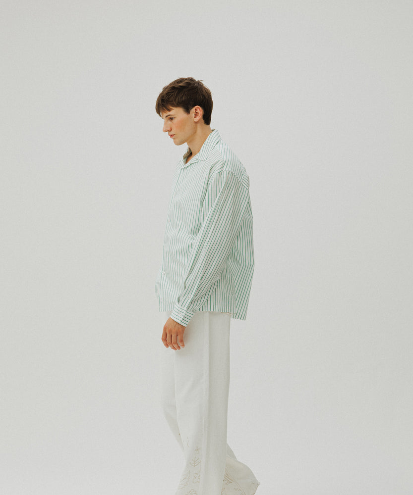 Granada Patio Stripe Long Sleeve Shirt