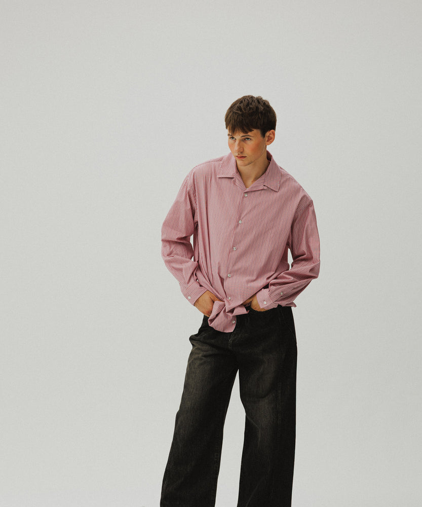 Sunrise Balloon Stripe Long Sleeve Shirt