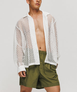 Summer White Lace Shirt