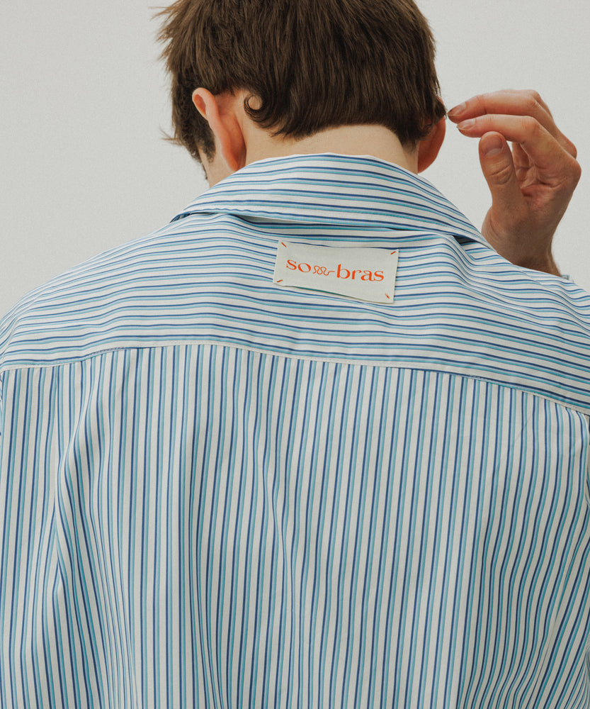 Cappadocia Sky Stripe Long Sleeve Shirt