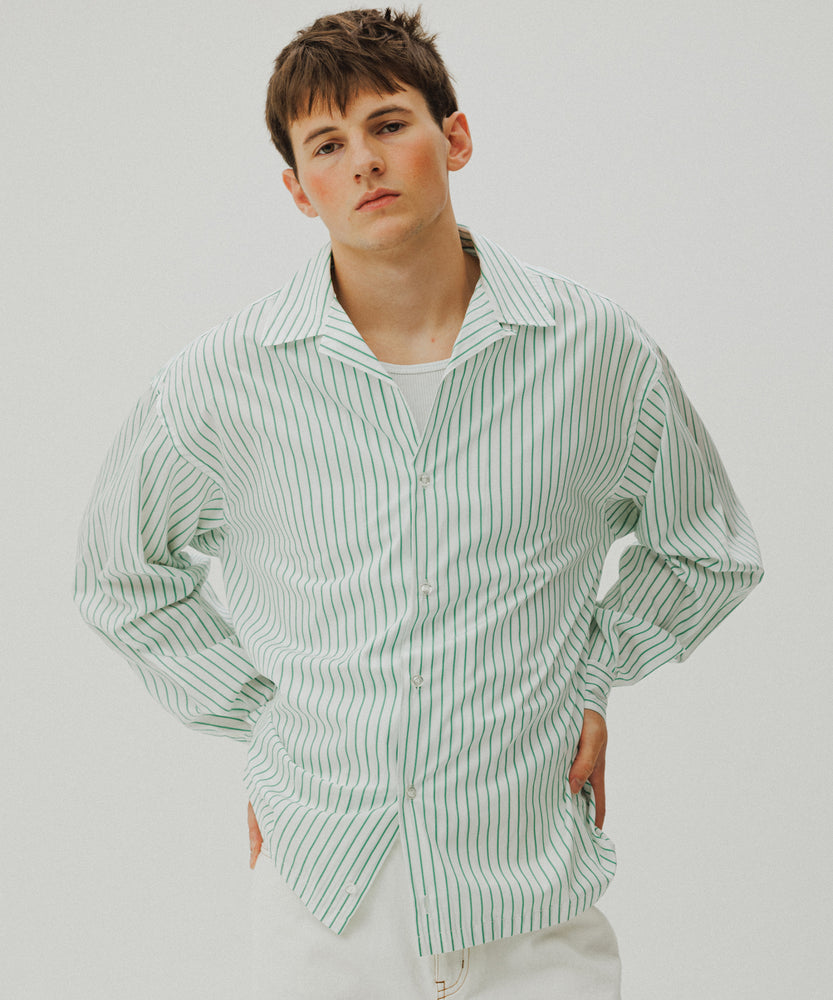 Granada Patio Stripe Long Sleeve Shirt