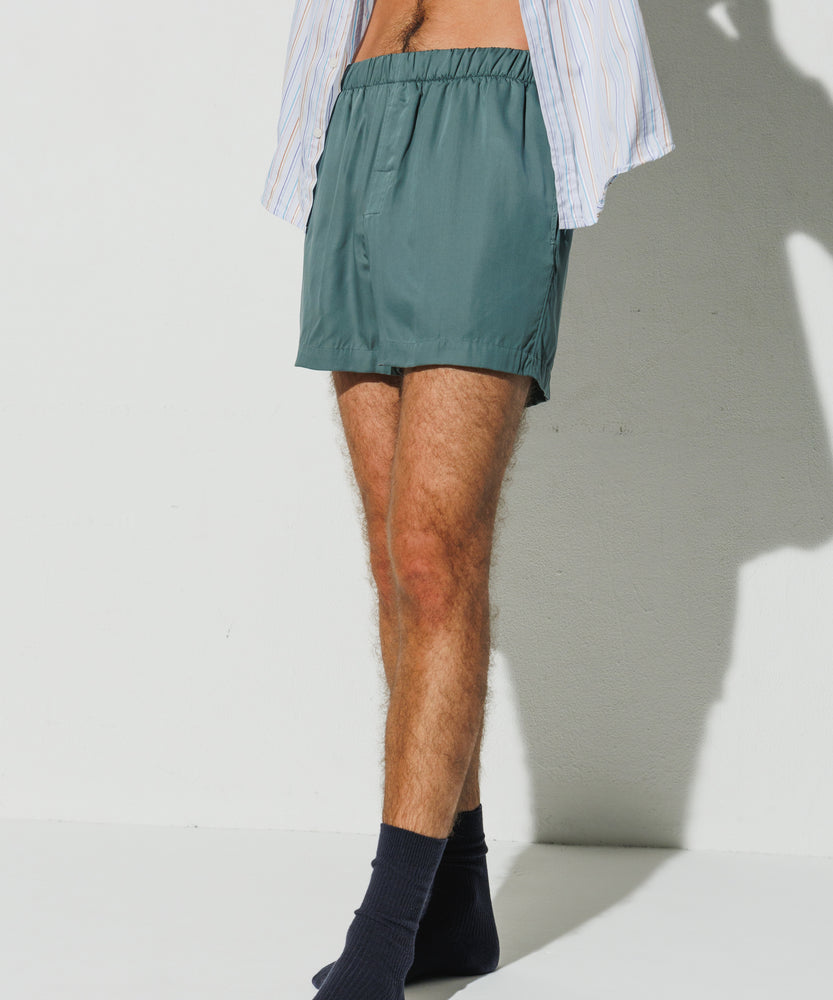 Silk-like Boxer Shorts - Vouliagmeni