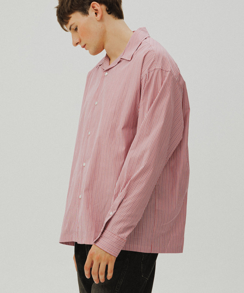 Sunrise Balloon Stripe Long Sleeve Shirt