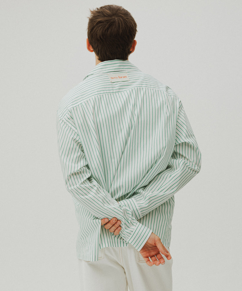 Granada Patio Stripe Long Sleeve Shirt