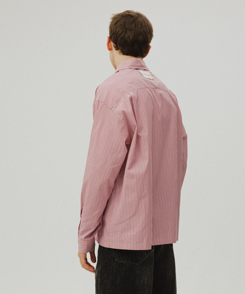 Sunrise Balloon Stripe Long Sleeve Shirt