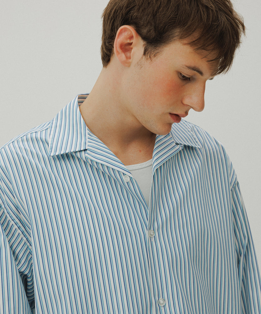 Cappadocia Sky Stripe Long Sleeve Shirt