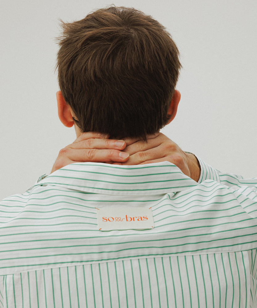 Granada Patio Stripe Long Sleeve Shirt