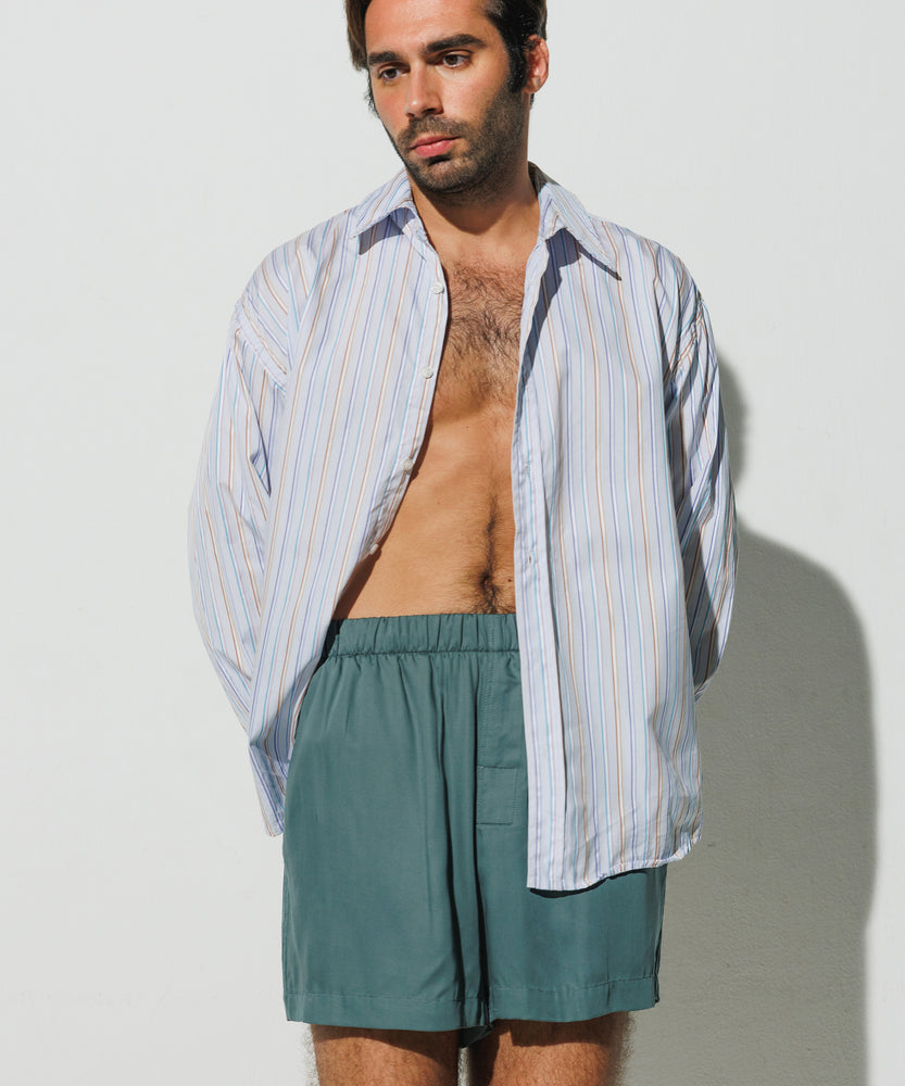 Silk-like Boxer Shorts - Vouliagmeni