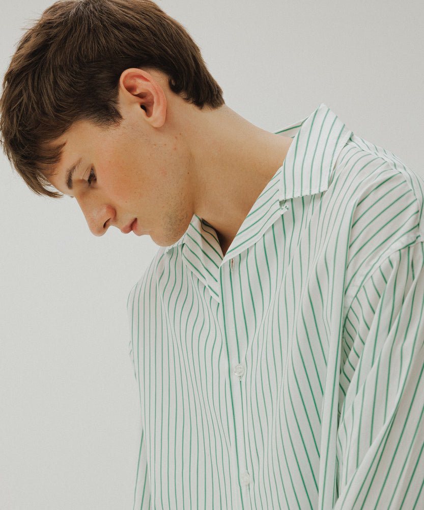 Granada Patio Stripe Long Sleeve Shirt