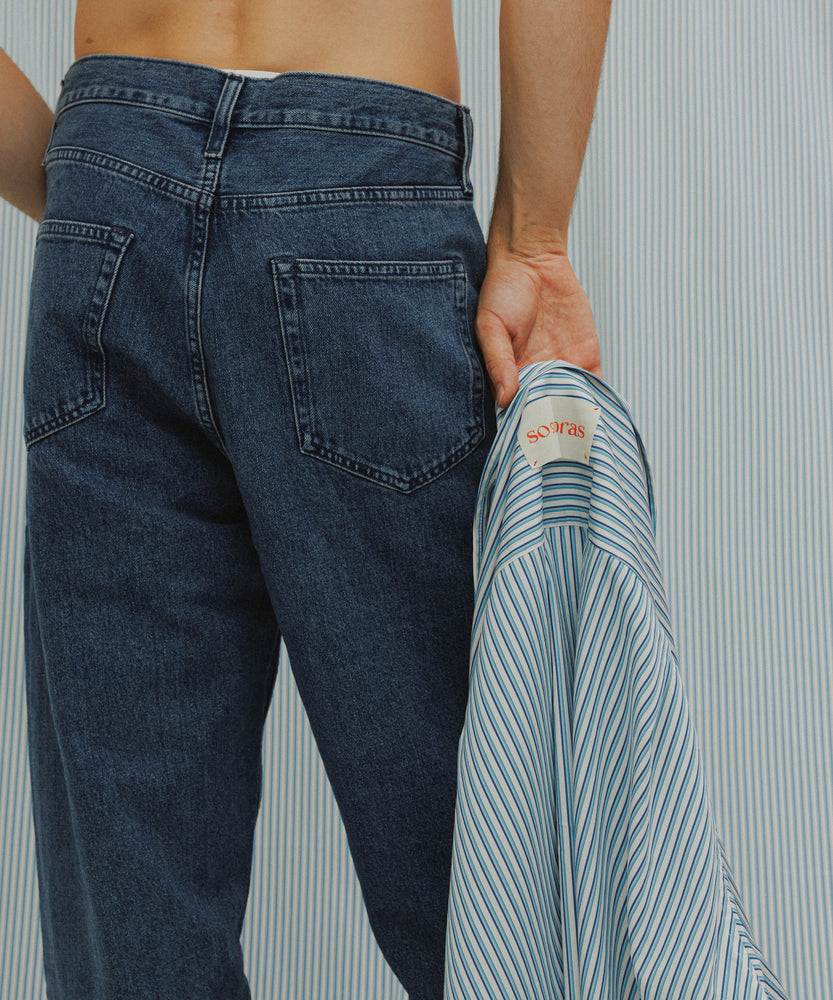 Cappadocia Sky Stripe Long Sleeve Shirt