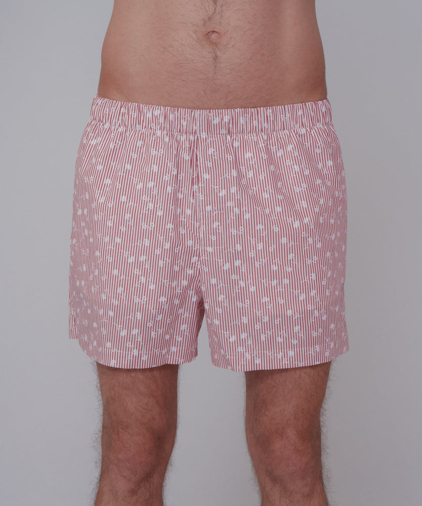 【sombras】Curtain Ribon Shorts ショートパンツ メンズ sombras Curtain Ribon Shorts - Pink Lake