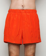 Jacquard Tack Shorts | Red Orange