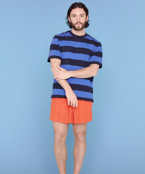 Jacquard Tack Shorts | Red Orange