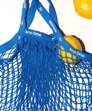 Fisherman’s Net Bag – Caribbean Blue