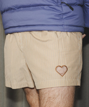 One Point Heart Lace Shorts - Lecce