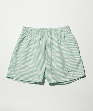 One Point Heart Lace Shorts - Sierra Sage