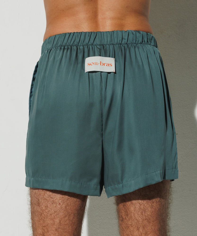 Silk-like Boxer Shorts - Vouliagmeni