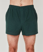 Organic Cotton Boxer Shorts - Black pine