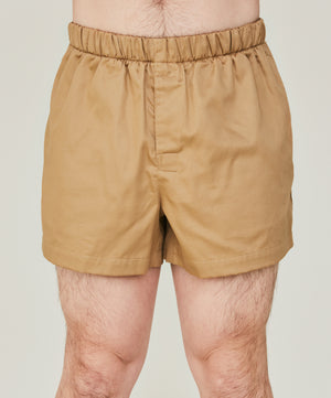 
            
                Load image into Gallery viewer, Silk Cotton Boxer Shorts - Tamarinde
            
        